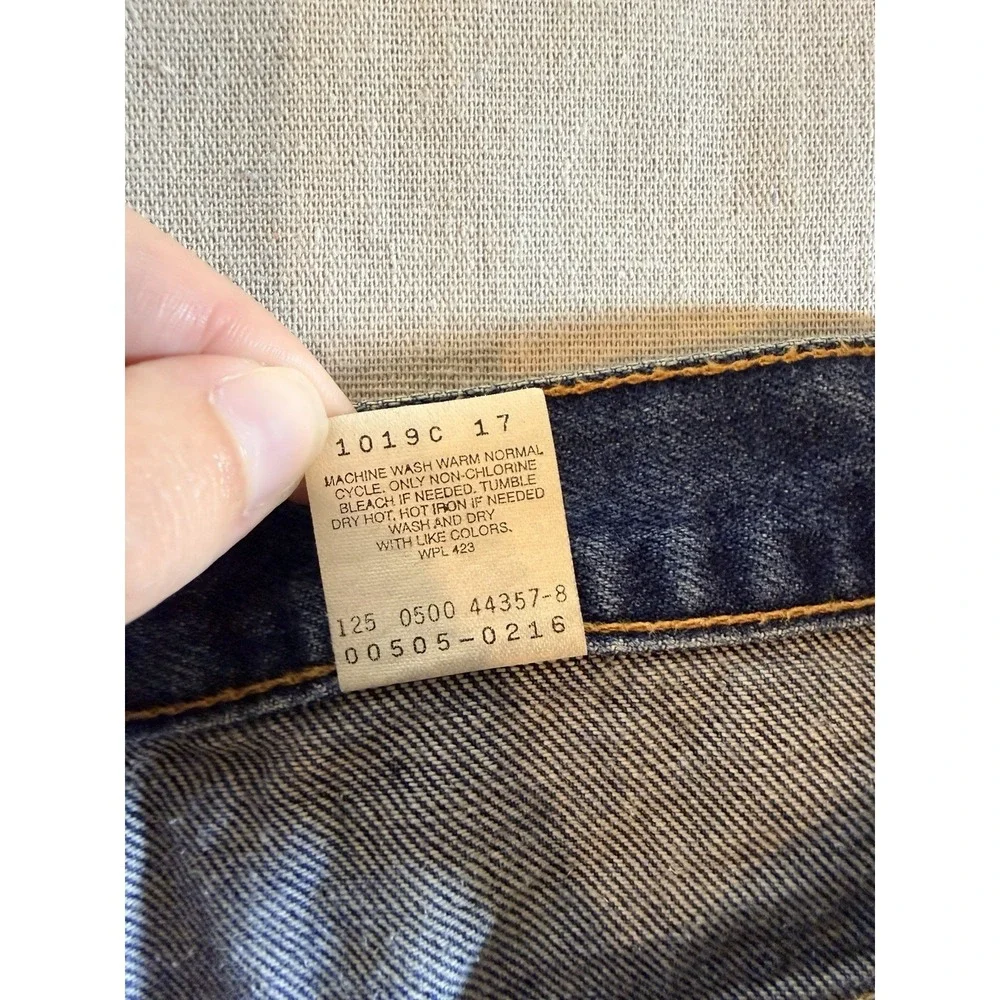 Levi's 505 Men's Jeans Size 38x36